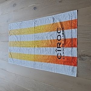 NWOT Ciroc Summer Citrus Beach/Pool towel
